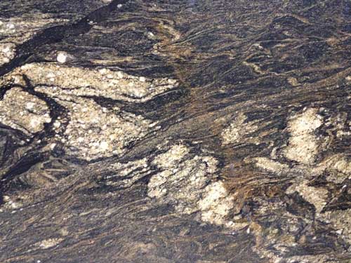 Countertop stone slab of Golden Fantasy Granite