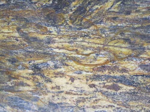 Countertop stone slab of Hurricane Gold Granite