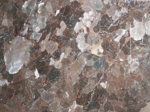 Countertop stone slab of Marron Cohiba Granite