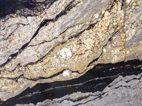 Countertop stone slab of Silver Supreme Granite