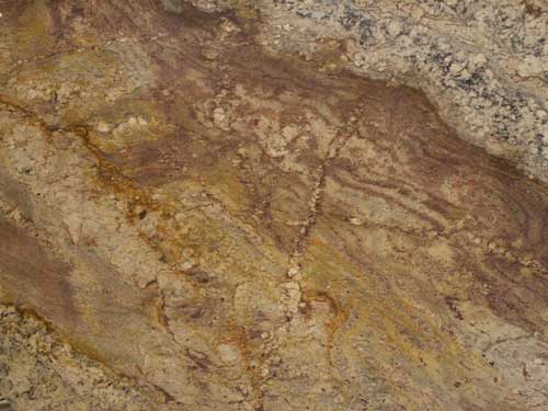 Countertop stone slab of Typhoon Bordeaux Granite