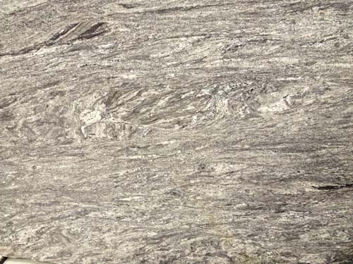 Countertop stone slab of White Hurricane Granite
