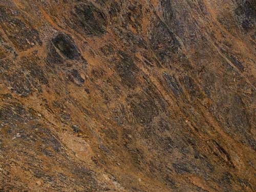 Countertop stone slab of Yellow Tiger Granite