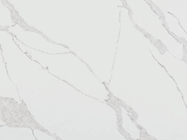 Countertop stone slab of Calacatta Venato Quartz
