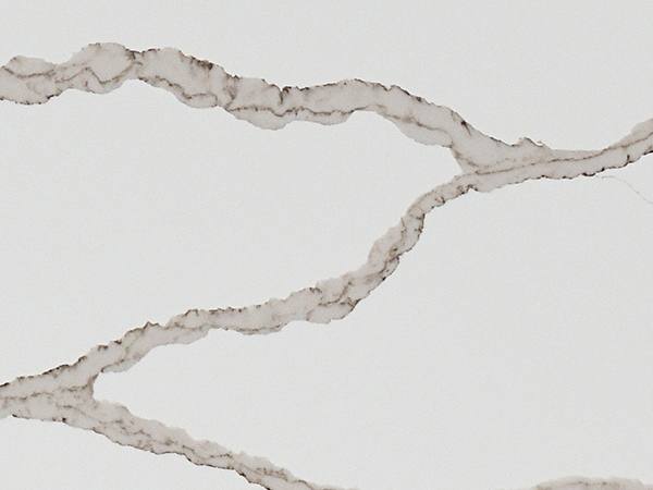 Countertop stone slab of Calacatta Vista Quartz