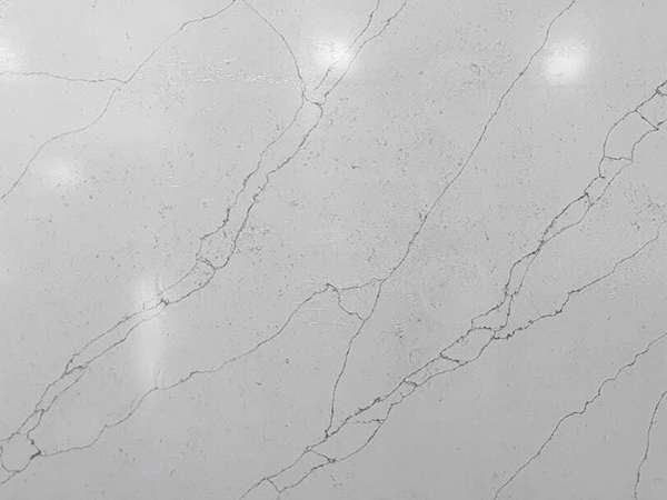 Countertop stone slab of Calacatta Finesse Quartz