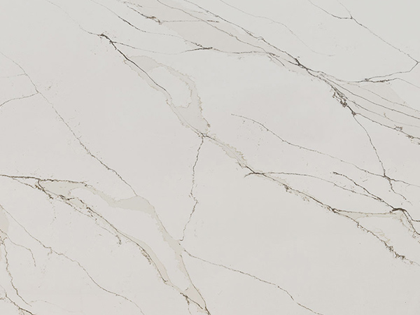 Countertop stone slab of Unique Calacatta Gold Quartz